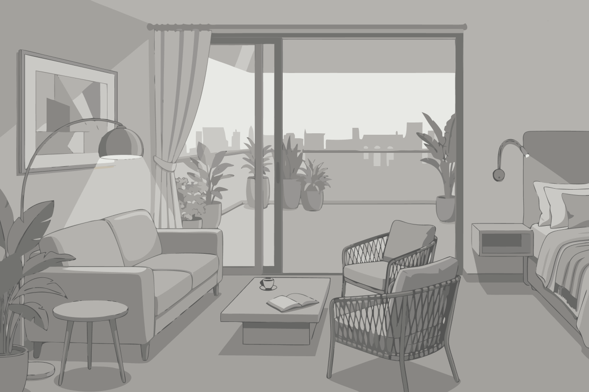 King Suite Ocean Front with Sofa bed - Non Smoking/Upper floor